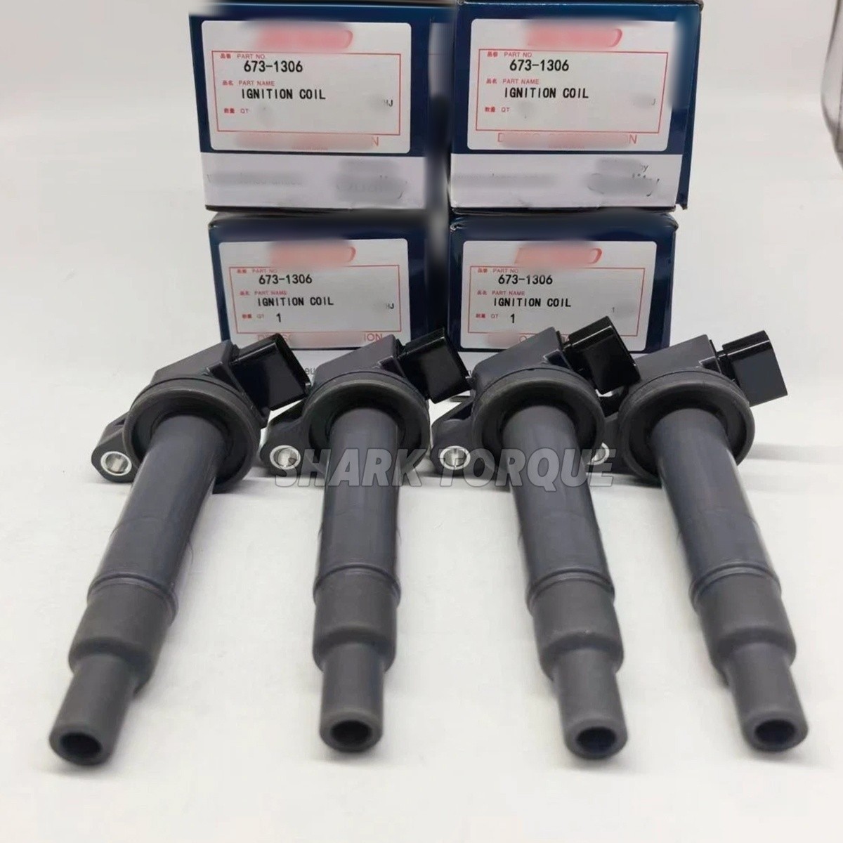 GENUINE DENSO Ignition Coils For 2000-2016 Toyota & Scion xA xB I4, 90919-02240!