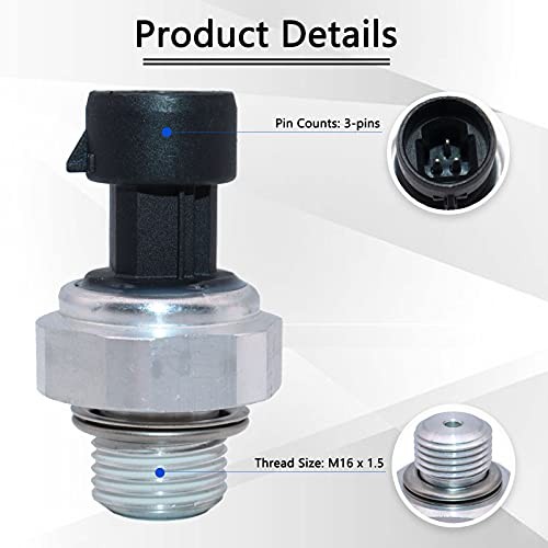 12677836 Engine Oil Pressure Sensor Switch Sending Unit with Filter Socket