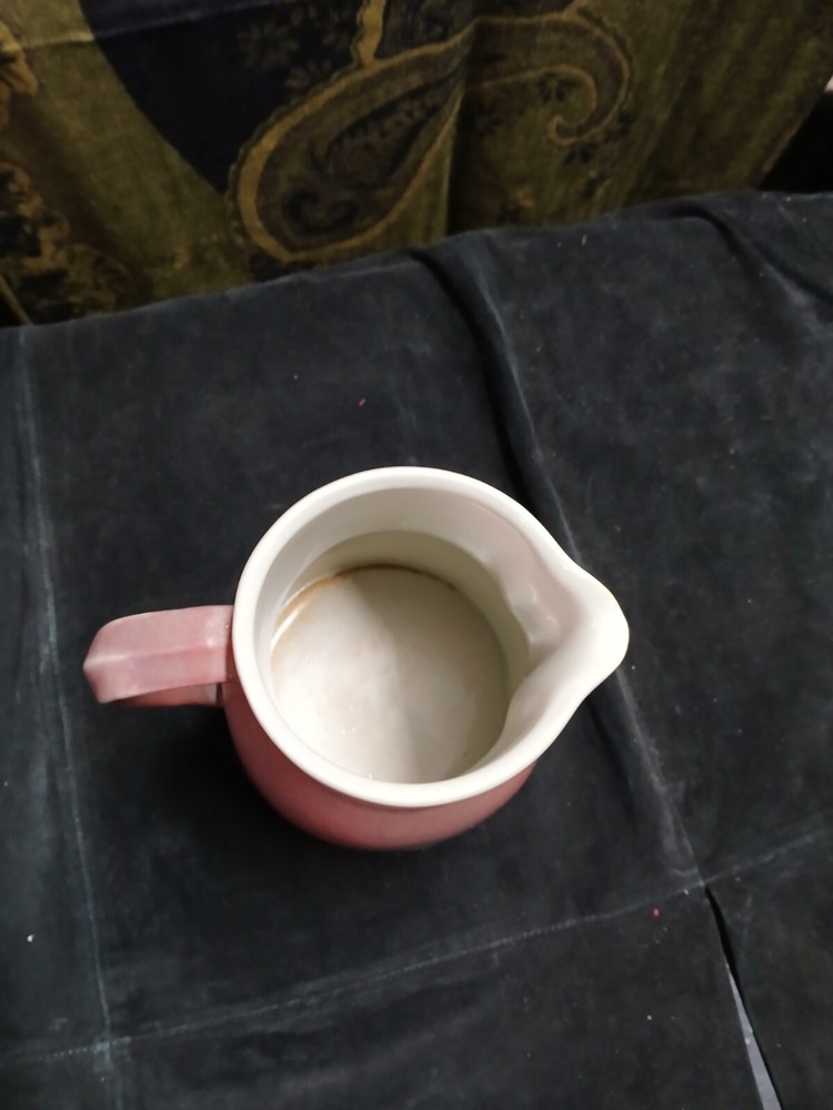 vintage ceramic water pitcher large
