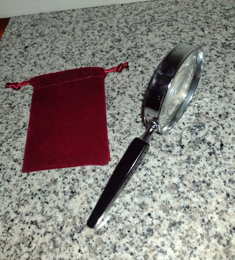 Magnifying Glass & Bag. 2 Styles Available. READ DESCRIPTION.