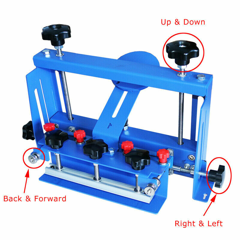 Precision Micro-registration Screen Printing Clamp Print Tool New