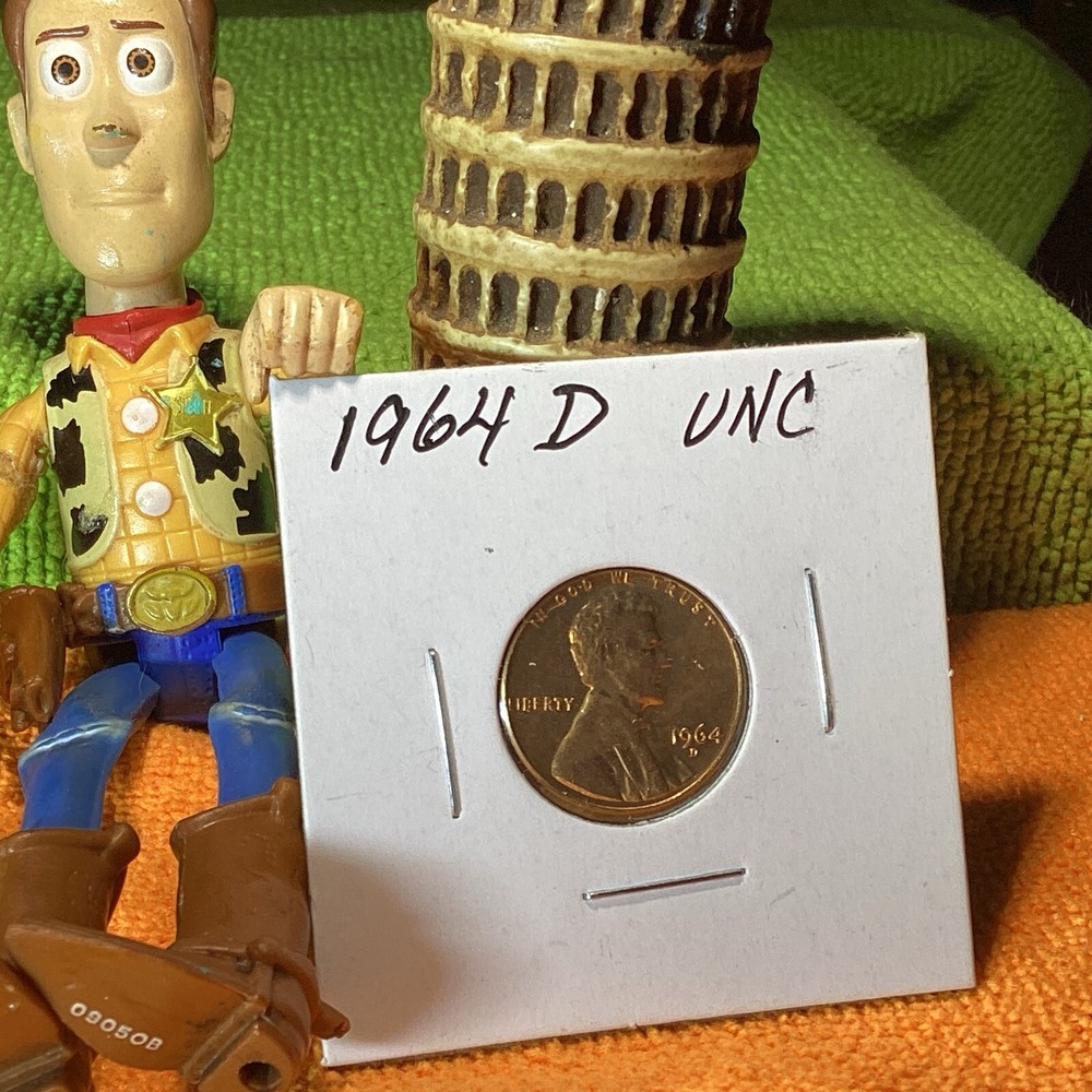 1964 D MEMORIAL CENT UNCIRCULATED