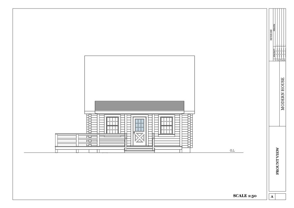 Custom Tiny Cabin House Plan with Quality 3D images and PDF Blueprint Drawings