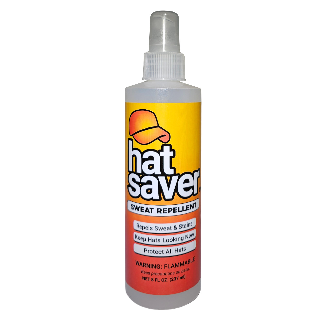 Hat Saver Sweat and Water Repellent Spray Bottle to Protect Caps From Stains