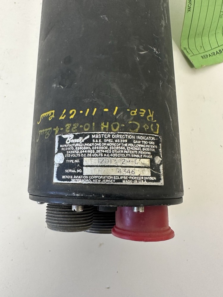 Bendix Aviation Aircraft Master Direction Indicator 12013-2H-L
