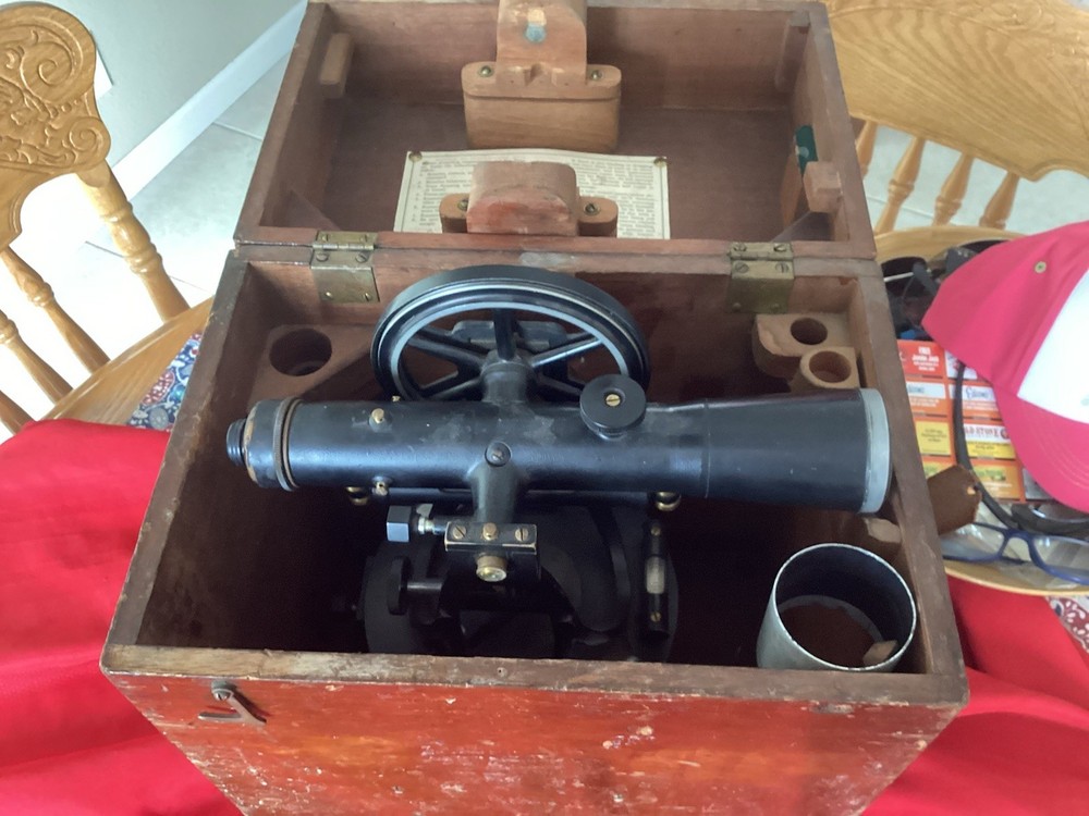 GURLEY PRECISE TRANSIT HELL GATE MODEL WITH Wooden Case #582138