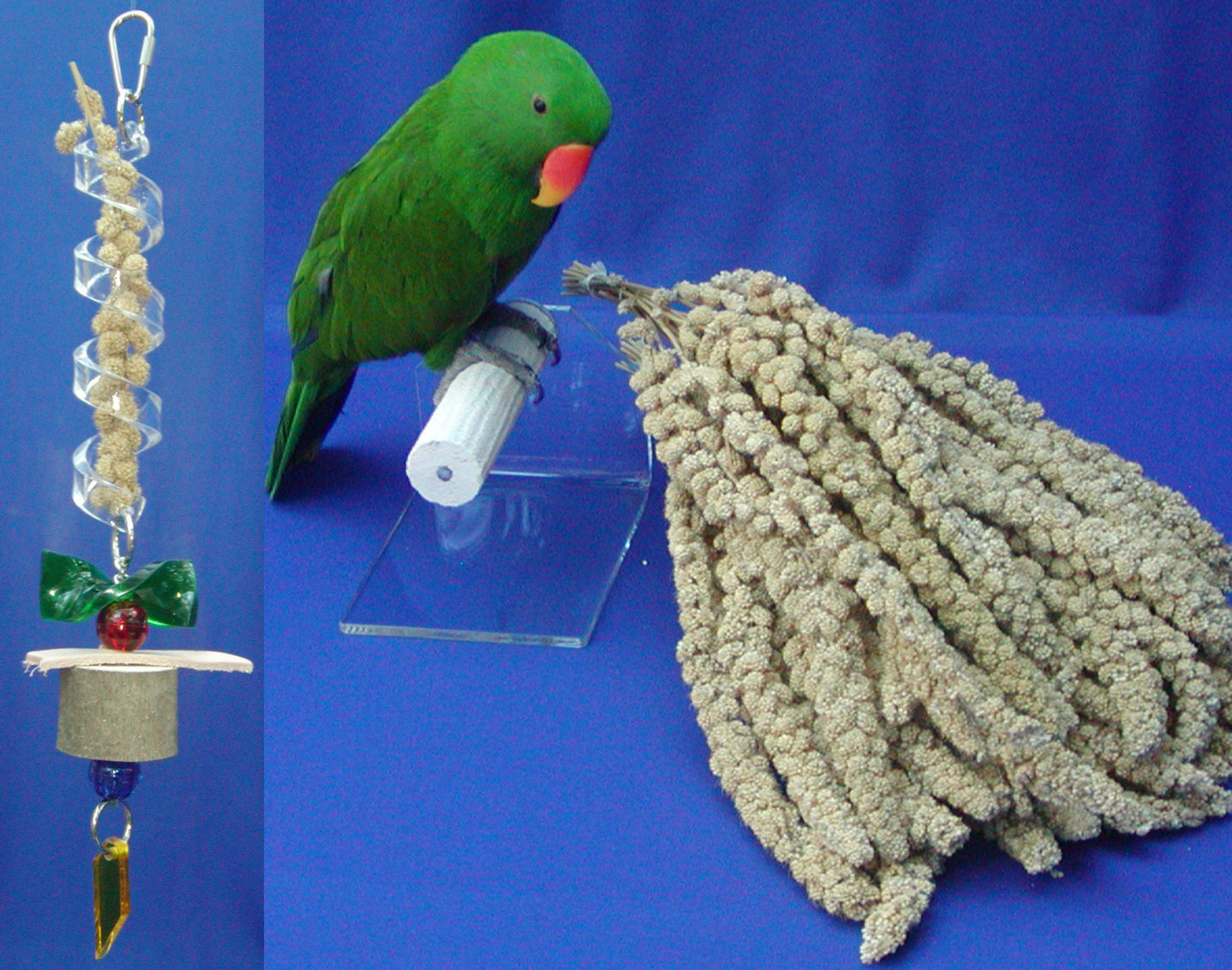 Millet Spray 5 lb for Parrots birds Nutrient packed plump & fresh spray NO STEMS