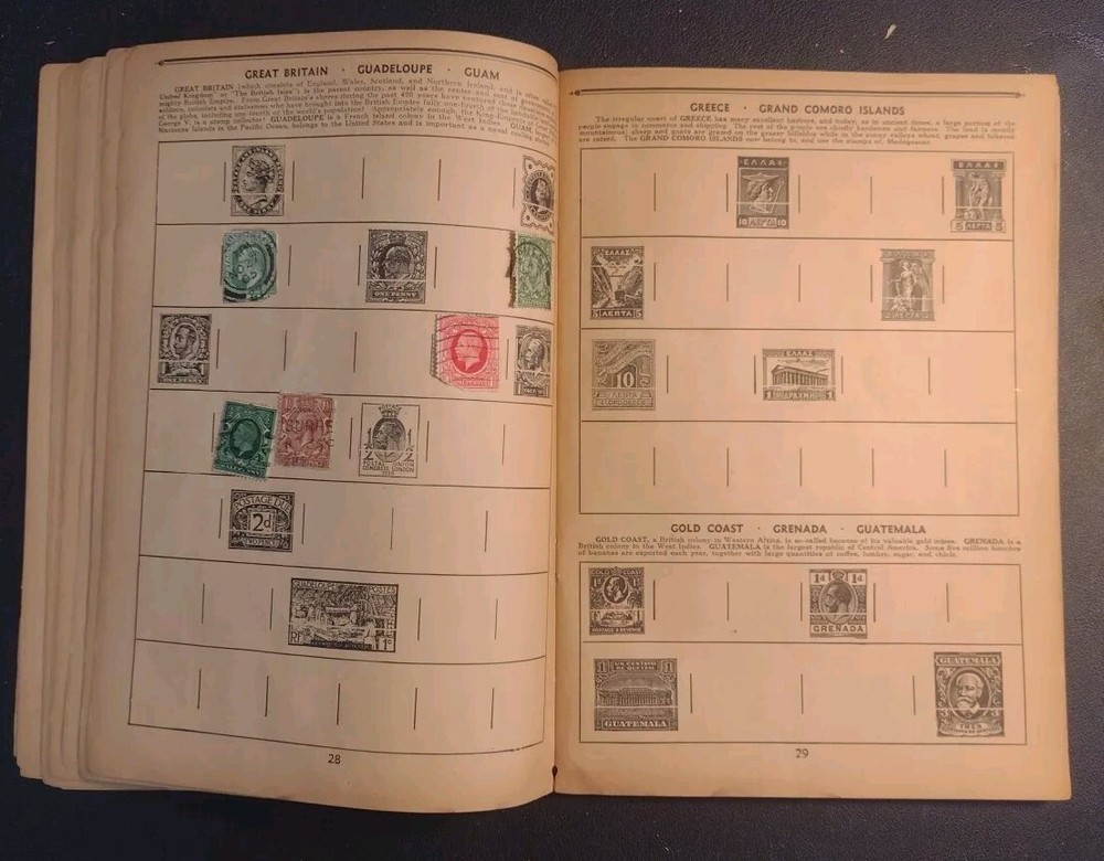 Discoverer Album Stamp Collector's Book