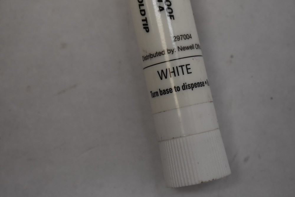 Sharpie Permanent Marking Stick MeanStreak White Broad Tip Waterproof 2 Pack
