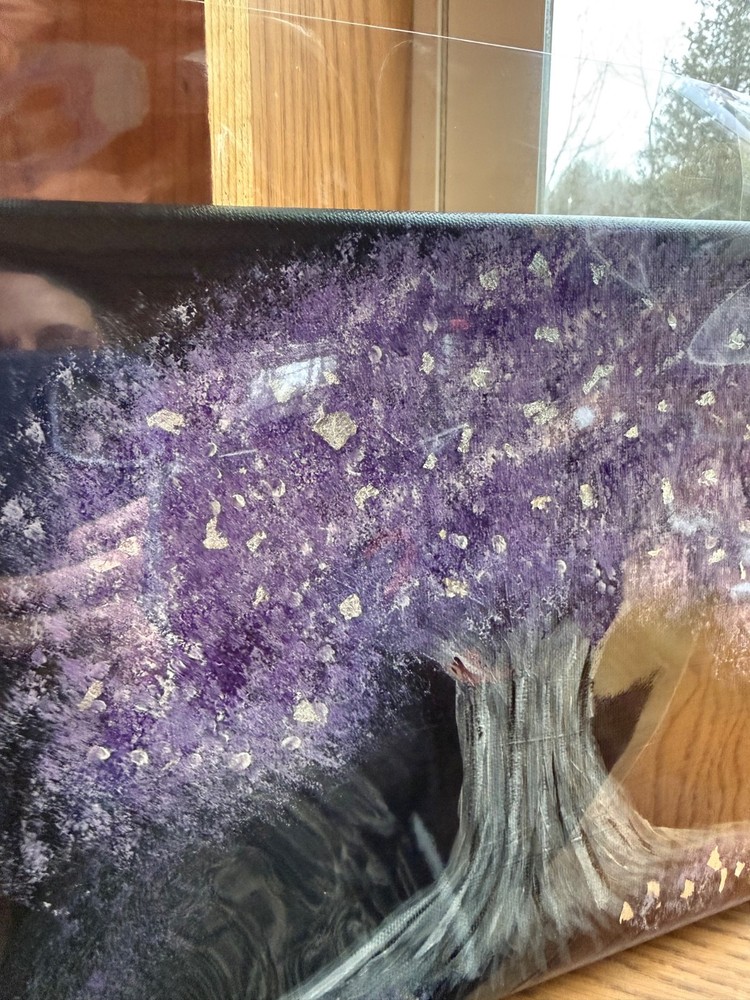 Purple Blossom Tree