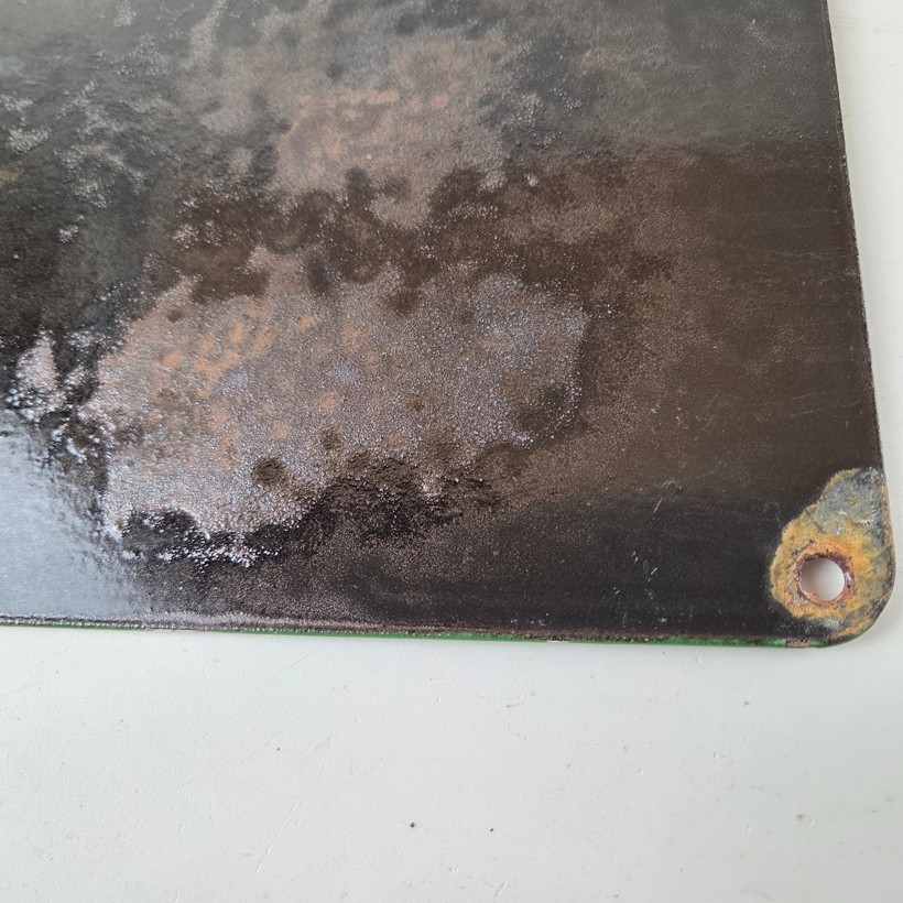 Vintage Beverly Hills Hotel Porcelain Sign - Sunset Boulevard Sign