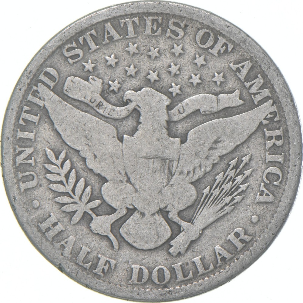 1900 Barber Half Dollar Average Circ