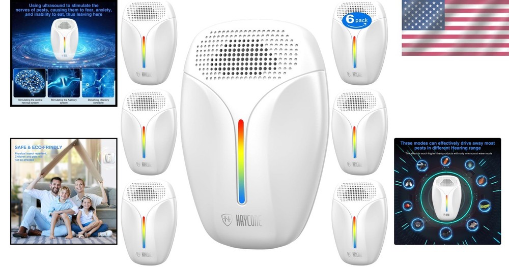 Roach & Rodent Ultrasonic Repeller