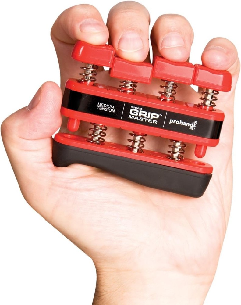 Hand Exerciser & Finger Strengthener - Spring-Loaded for Precision Training