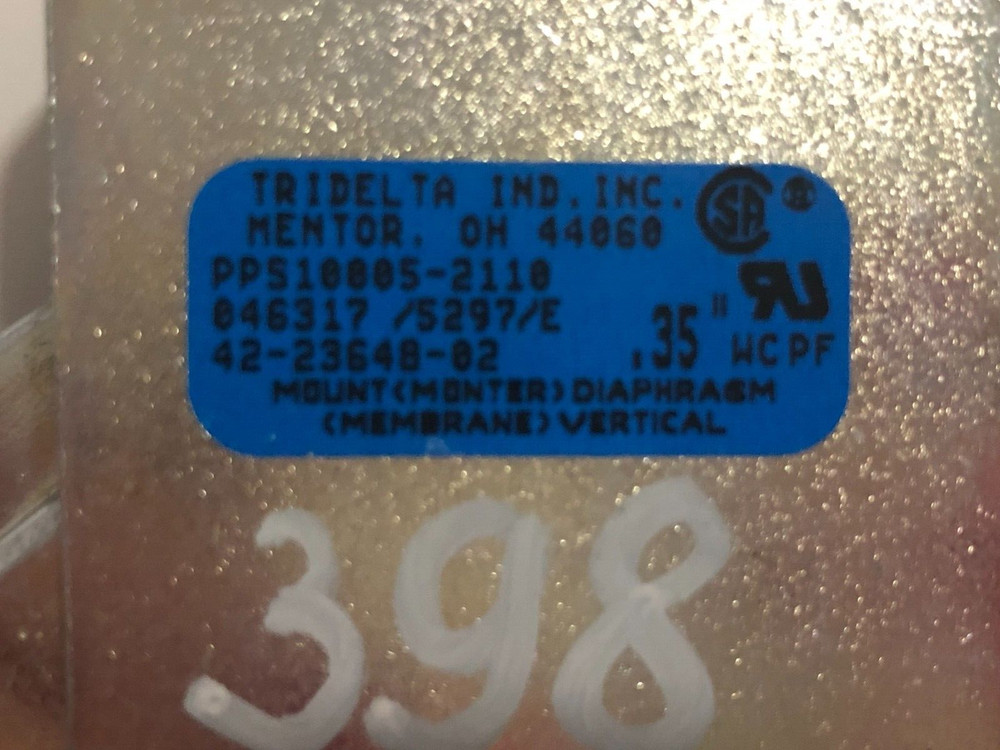 Pressure Switch Tridelta PPS10005-2110