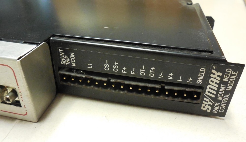 Square D SY/MAX 8994-SYS80 Rack Mount Weld Control Module Used (I3)