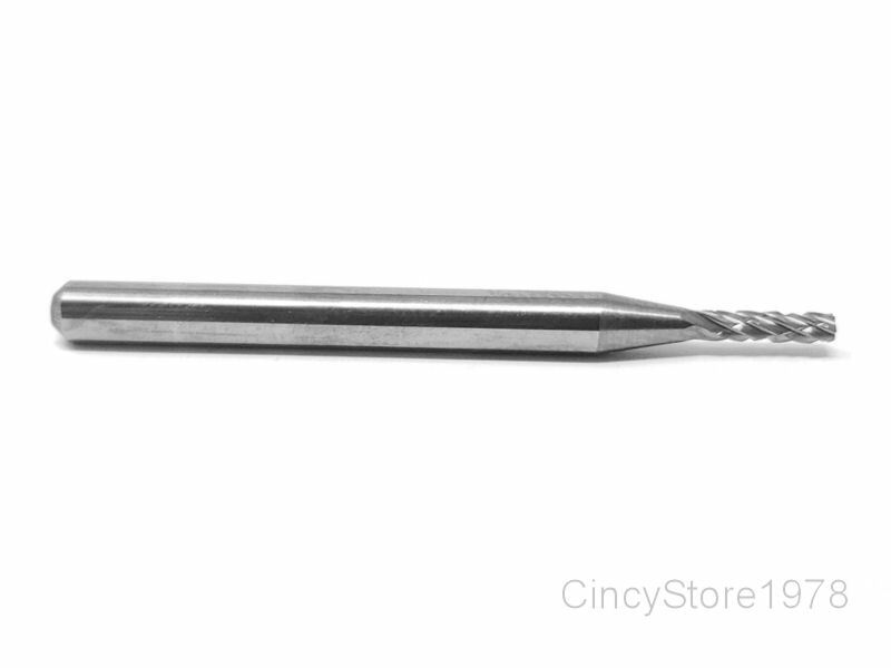 SA41D Cylindrical End SOLID Carbide Burr Bur Cutting Tool Die Grinder Bit 1/8"