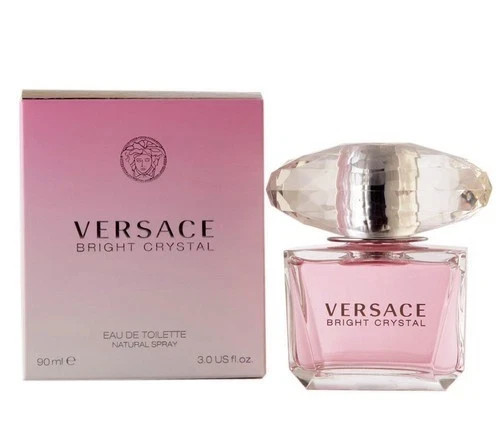 Pink Versace Bright Crystal Toilette, Perfume for Women, 3 Oz