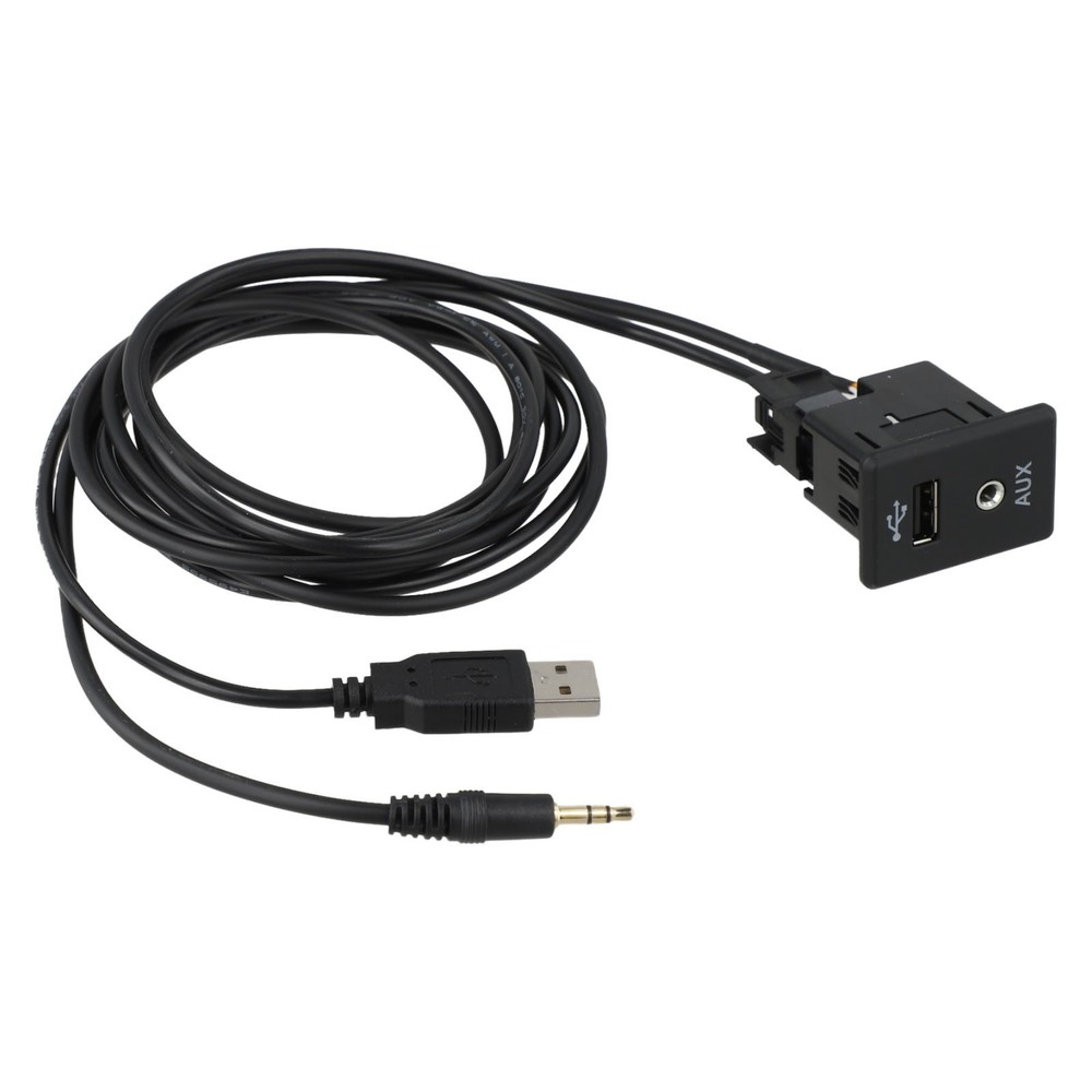 280234BA0B AUX Socket + USB Cable for Nissan Frontier Rogue and Altima Models