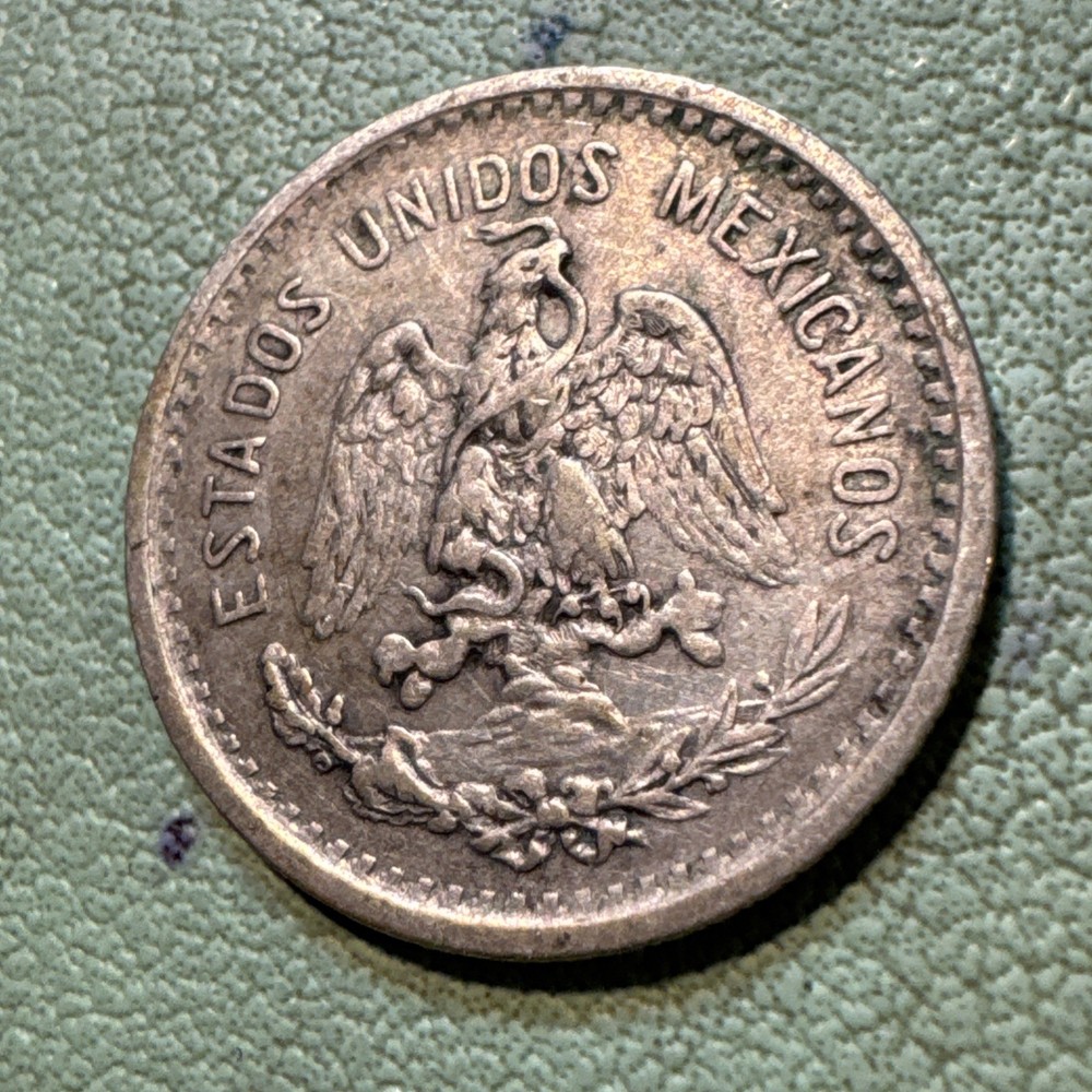 Mexico - 1905 Silver 10 Centavos Eagle Snake Reverse Nice