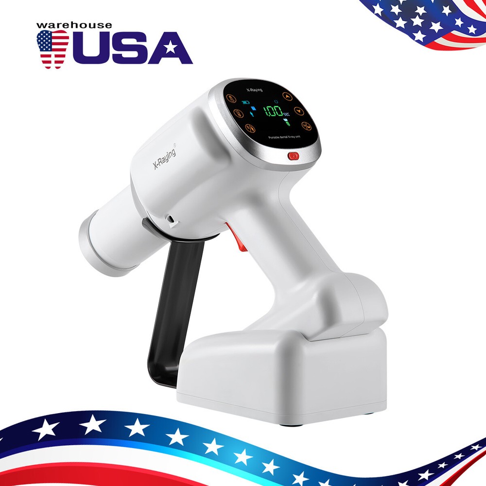 USA Dental Handheld X-rays Unit Machine +Scatter Shield Protective Ring
