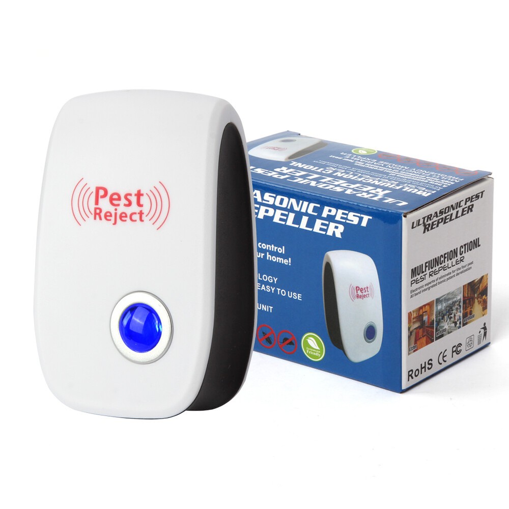 Electronic Ultrasonic Pest Reject Control E-Repeller Home Bug Rat Spider Roaches