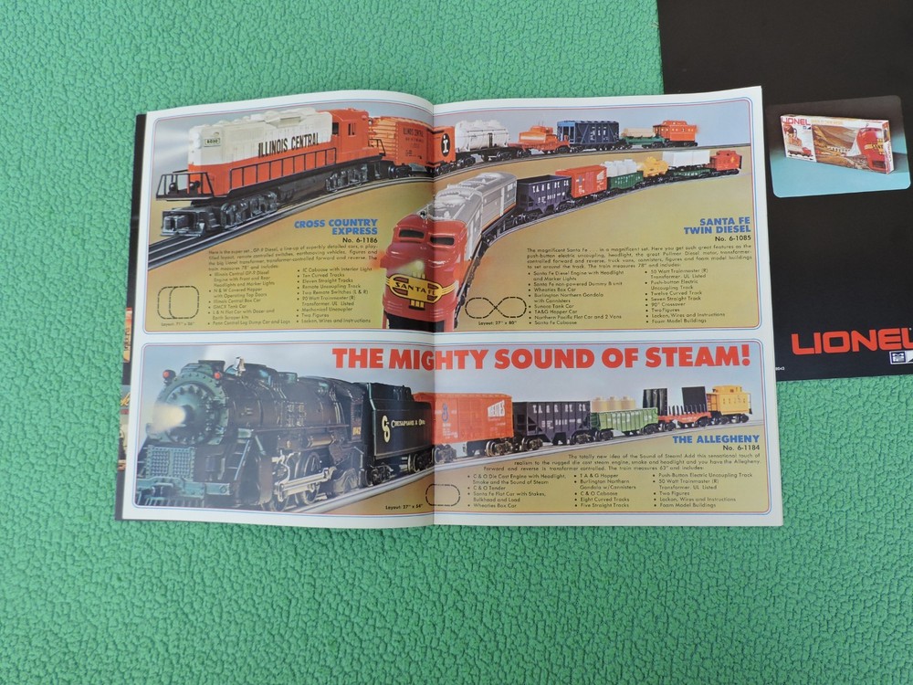 2) LIONEL 1971 CATALOG - Very Nice