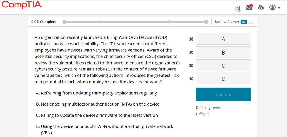 CompTIA CertMaster Learn + Labs Security+ (SY0-701) - 3 Month (No Access Code)