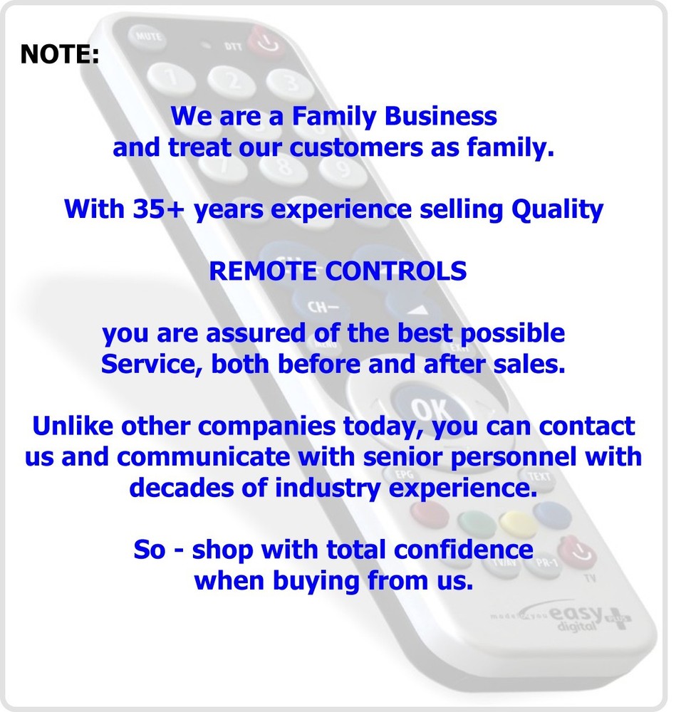 Remote Control for BOSE Speaker System Model PS48 III