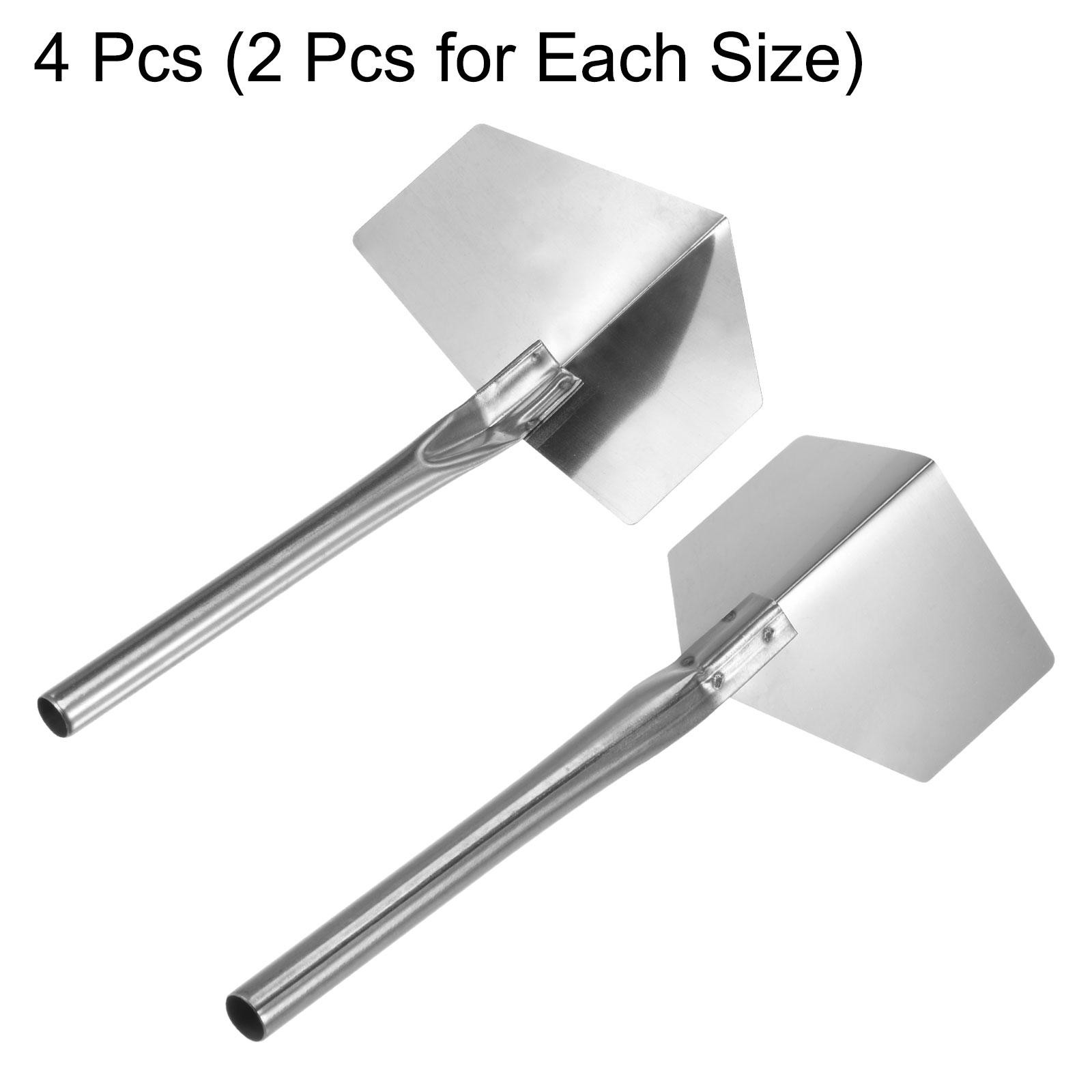 4pcs Inside and Corner Trowels 2.7 Inch Stainless Steel Drywall Corner Shaping