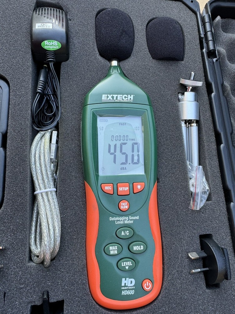 EXTECH INSTRUMENTS HD600 Data logging Sound Level Meter