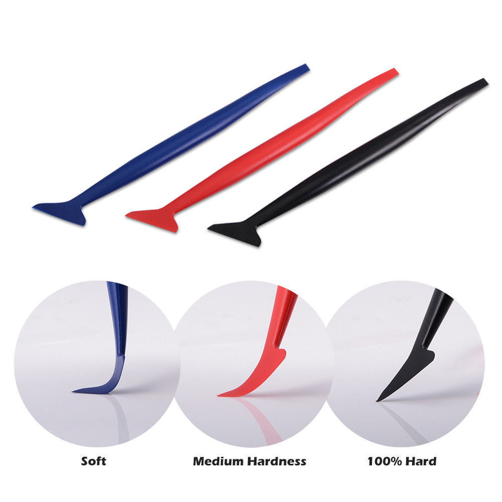 PRO 3M Car Wrapping Tools Vinyl Squeegee Gasket Micro Scraper Window Tint Kit