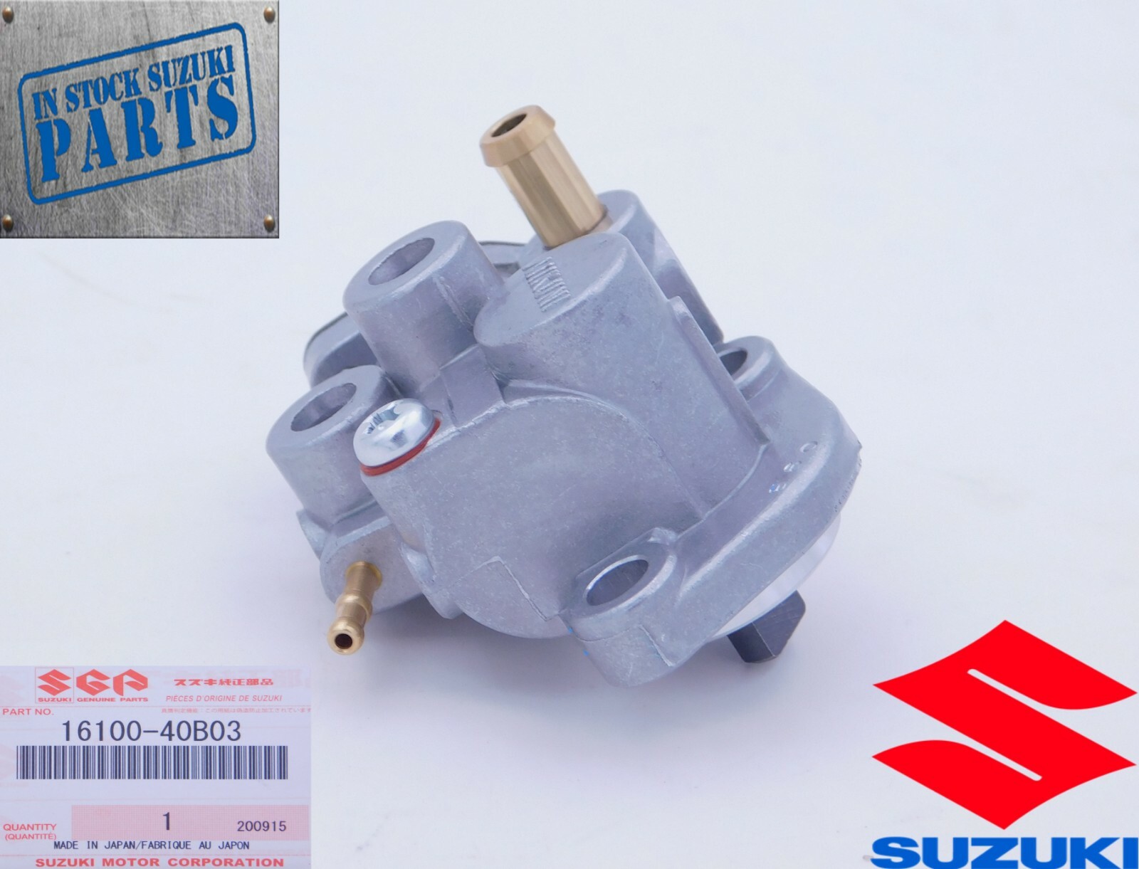 SUZUKI OIL PUMP ASSEMBLY NEW 1987 - 2006 LT80 LT 80 QUADSPORT OEM 16100-40B03