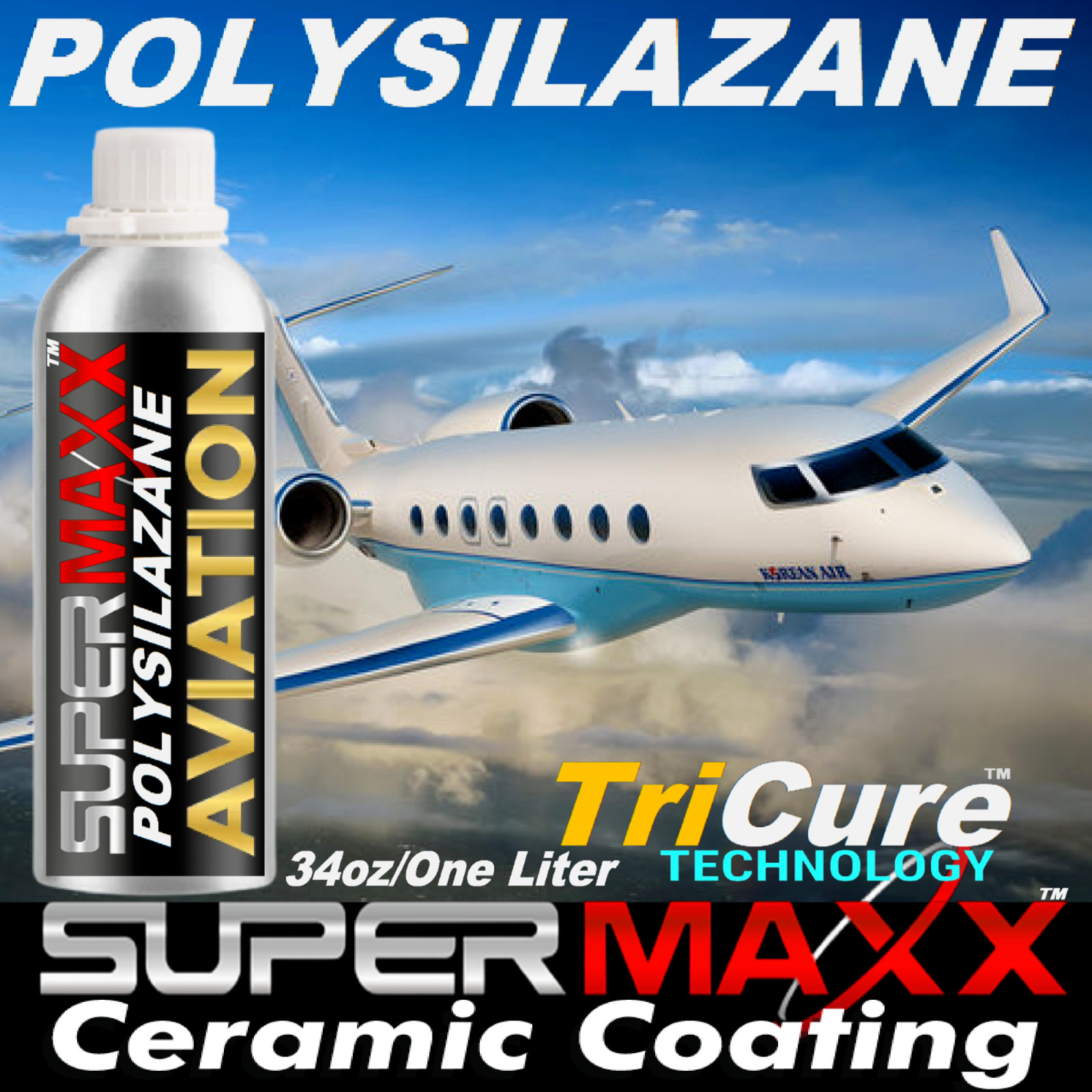 AIRCRAFT COATING ADVANCED PROTECTION AVIATION CERAMIC COATING TRICURE TECHNOLOGY