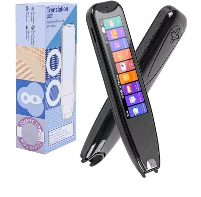 Upgraded Scan Reader Pen • 134 Language Translator Device • Black