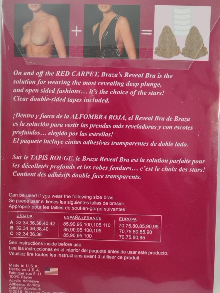 Reveal Adhesive Bra 5-Pack New in box