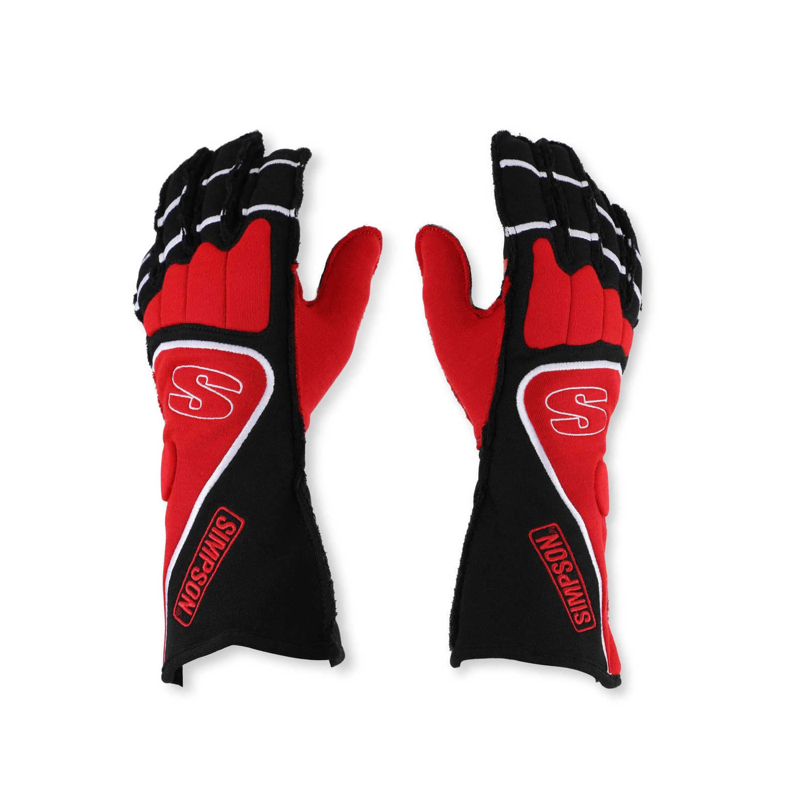 Simpson Racing DGSR DNA Racing Gloves Adult Small Red/Black Pair