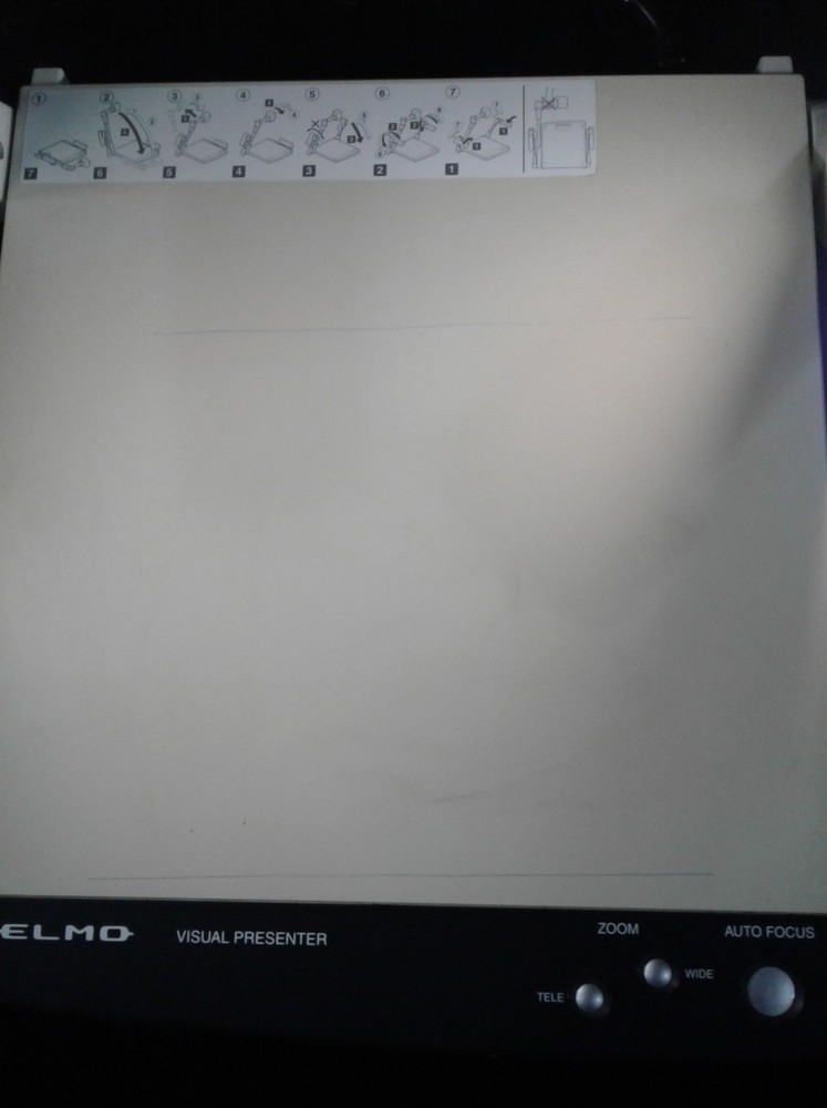 ELMO VISUAL PRESENTER HV-3000XG DOCUMENT CAMERA PRESENTER. Our #4