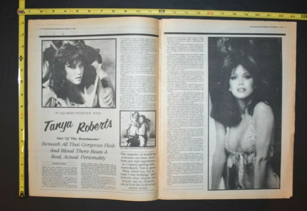 Tanya Roberts 1982 Interview Beatmaster
