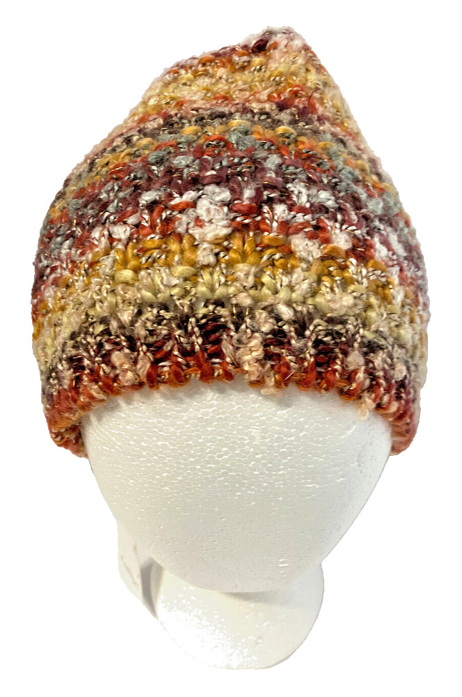 Conbipel Cappelli Womens Hat Winter Beanie Cap Multi Colored NEW