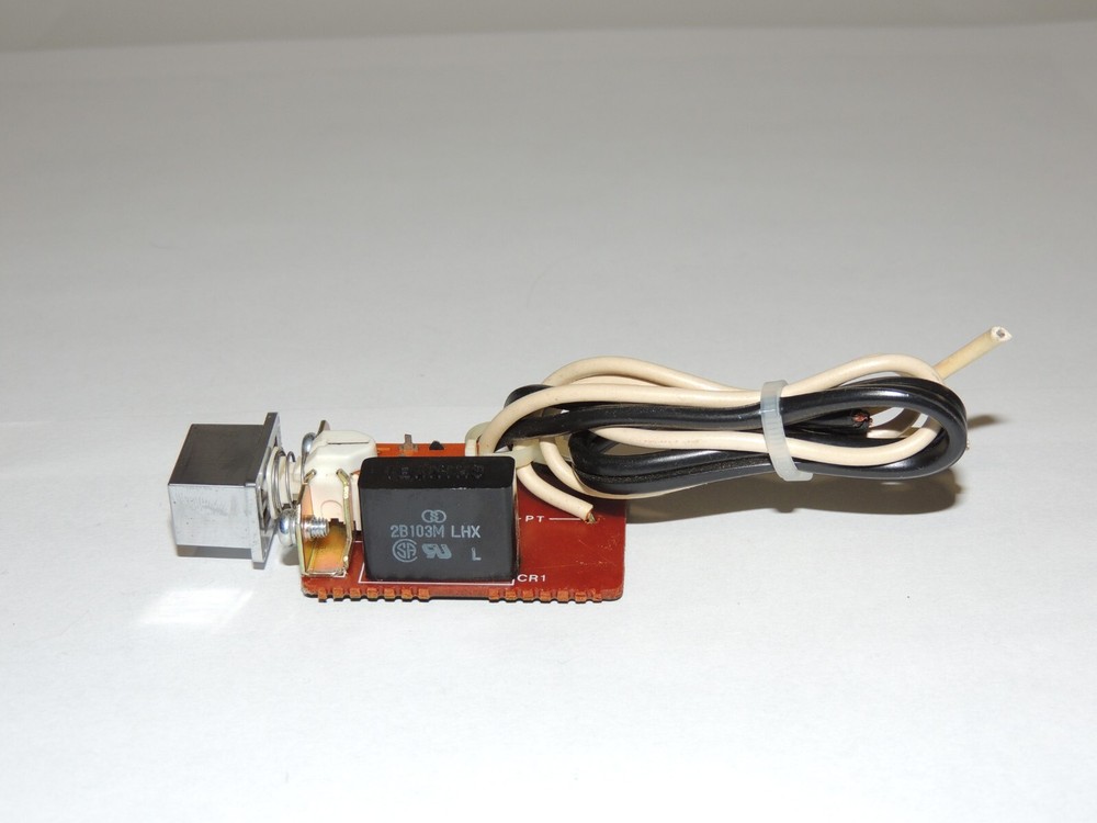 MCS-3035 EQ Power Push Switch & Full Wire & Knob Assembly