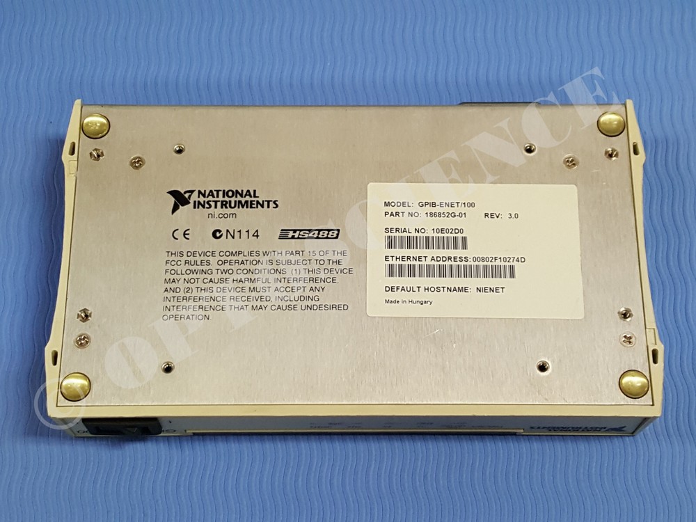 National Instruments NI GPIB-ENET/100 Ethernet GPIB Controller