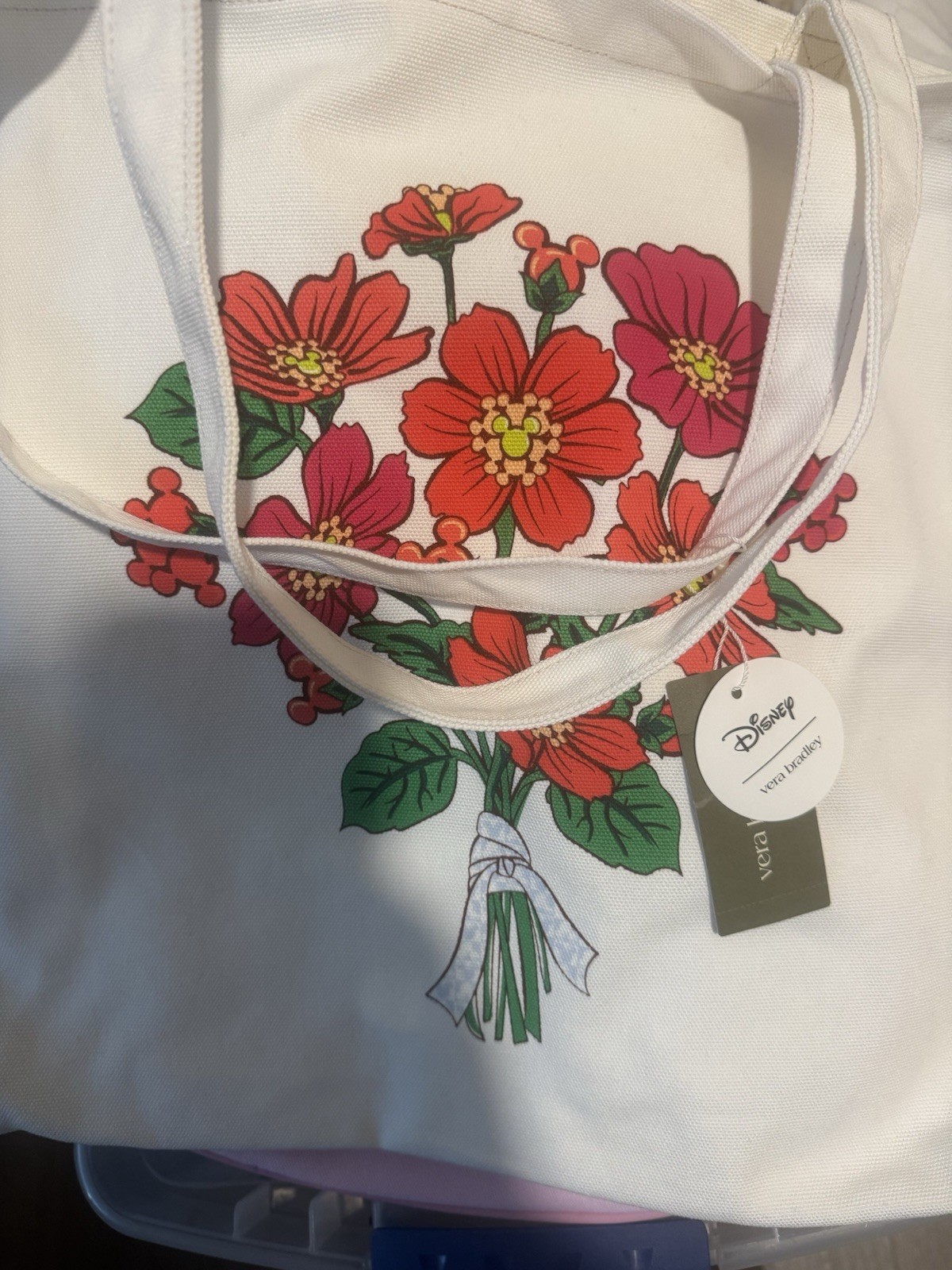 Disney Vera Bradley Tote Bag New