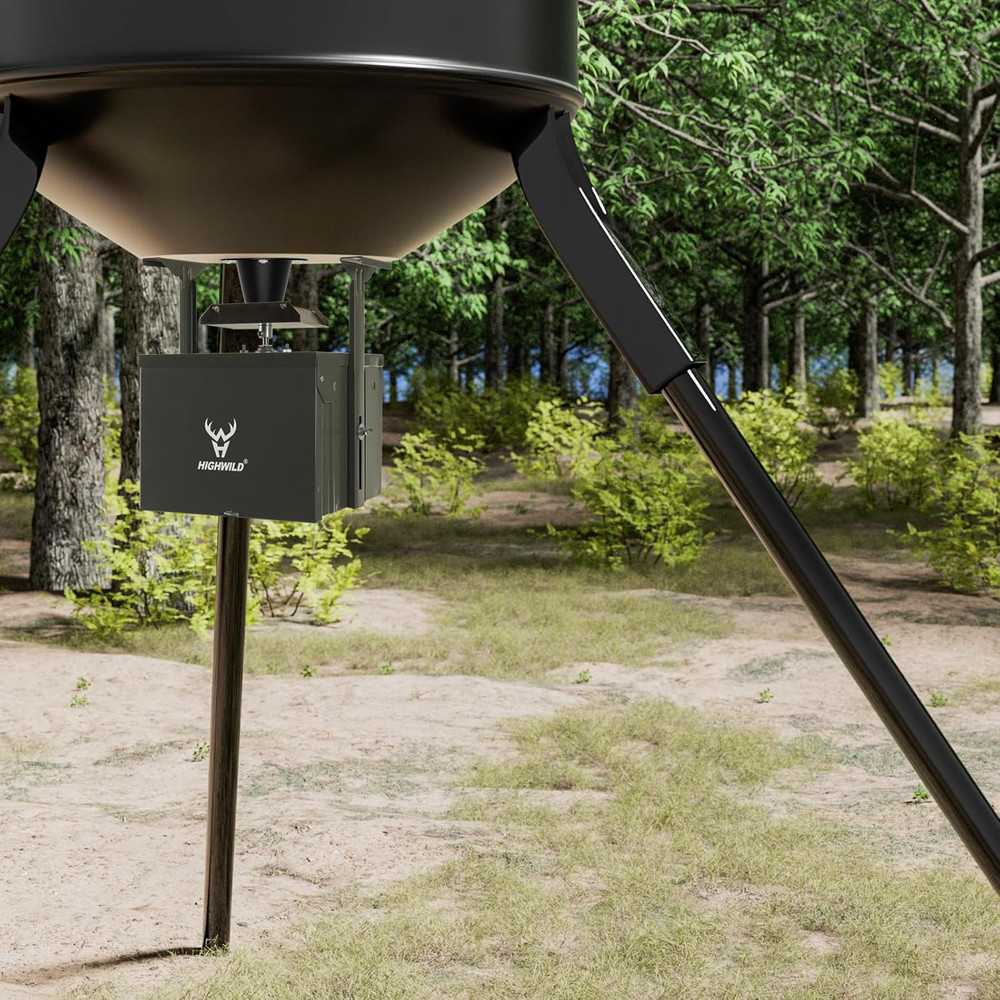 Highwild 2" Drop Versatile Replacement Funnel for Deer Feeder - Durable Polycarb