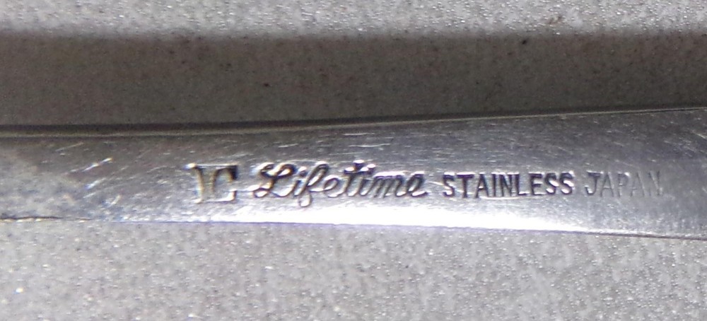 Lifetime Cutlery Unknown Scroll Stainless Flatware Lot