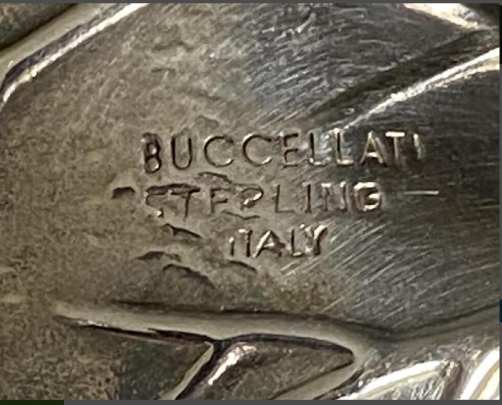 Sterling Silver Buccellati Geranium Leaf Bowl 4.5"