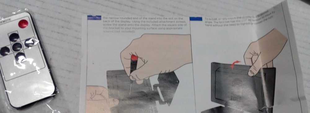 Clinton Electronics CE-L07 LCD 7" HDMl