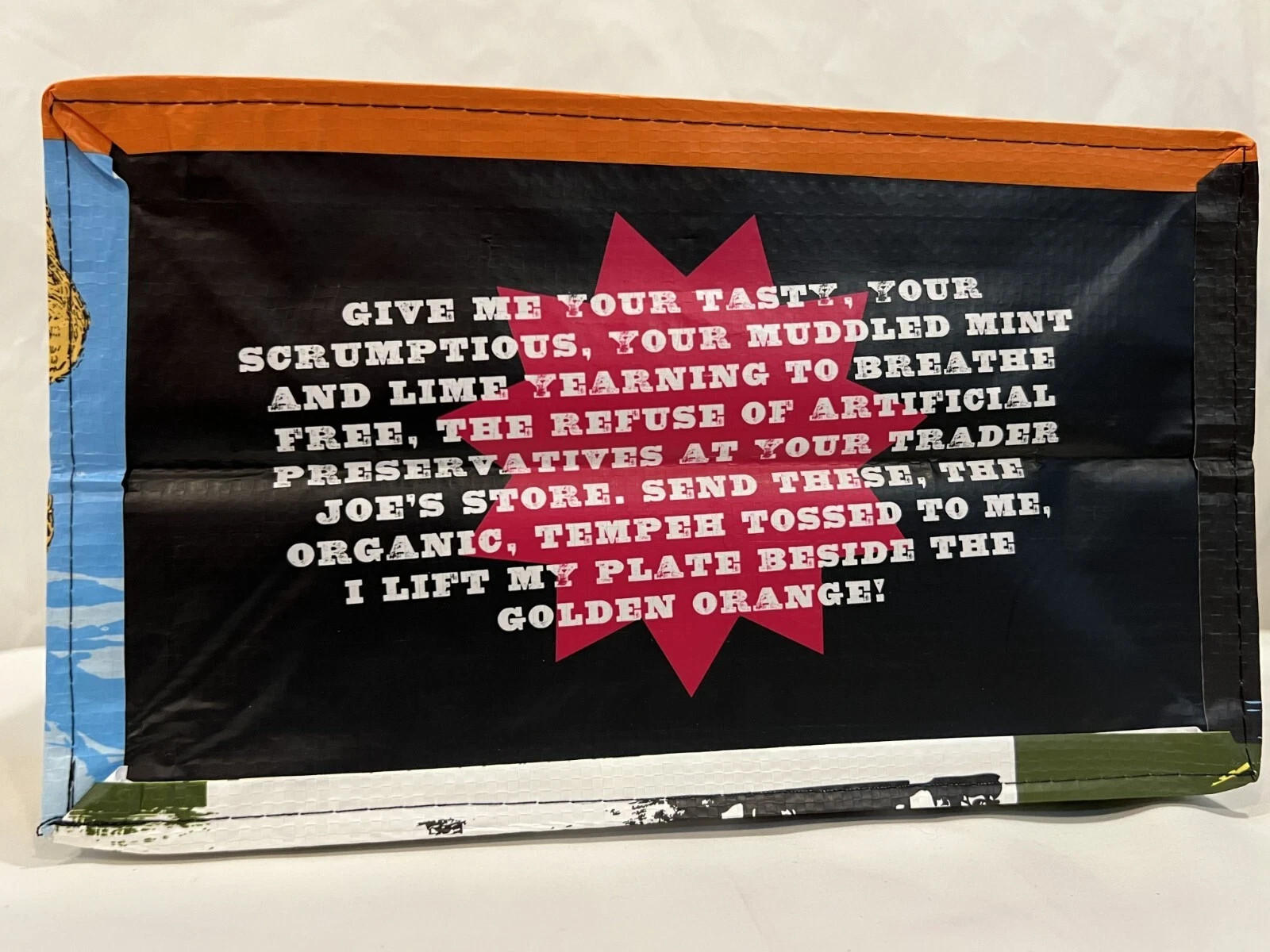 TRADER JOE'S "I ❤️ TJ's" Reusable Shopping Bag /Tote 6 Gal New