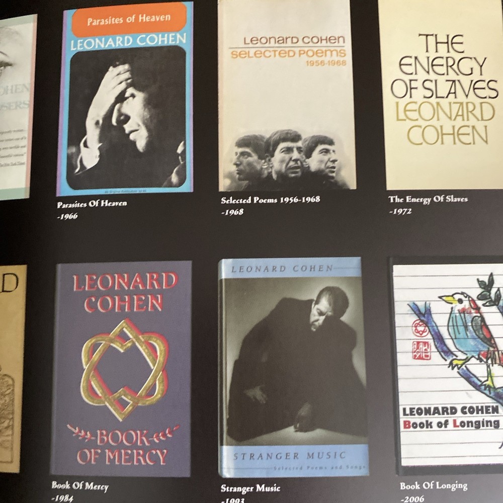 Leonard Cohen Official 2009 Tour Program And Postcard Set