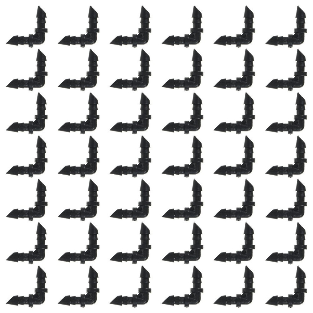 1000 Pcs Drip Irrigation Coupling Connectors Barbed Hose Fitting